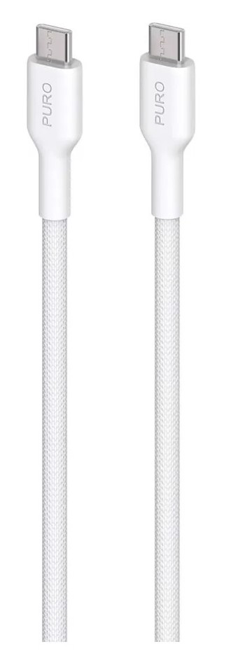 PURO PUCUSBCUSBCFABK4WHI cavo USB USB 2.0 1,2 m USB C 0,48 Gbit/s Bianco
