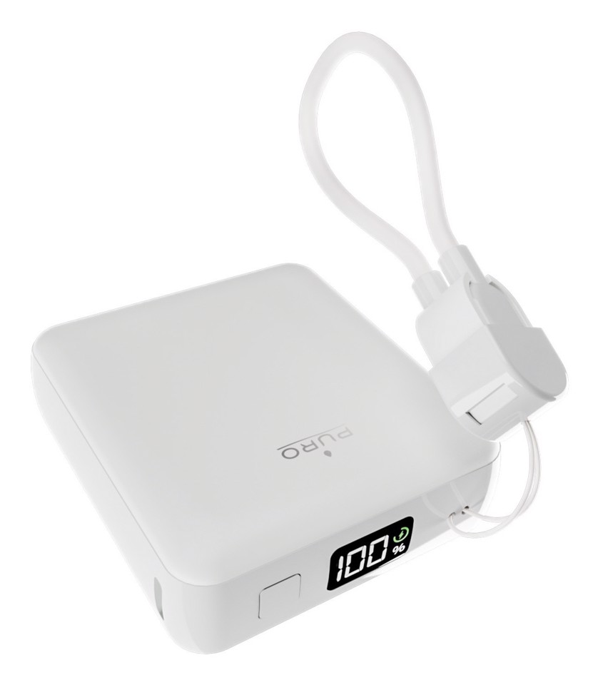 PURO PUFCBB100P12WHI batteria portatile Ioni di Litio 10000 mAh Bianco