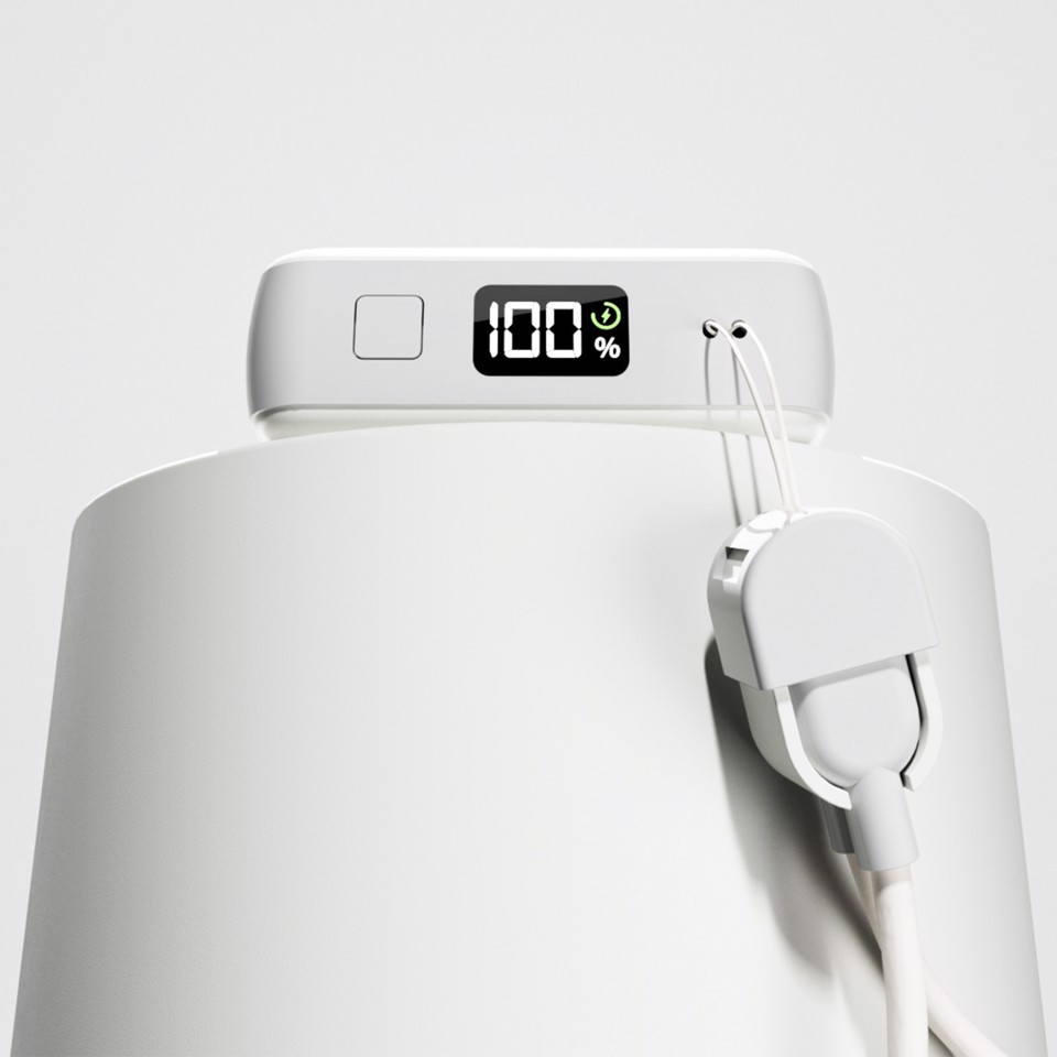 PURO PUFCBB100P12WHI batteria portatile Ioni di Litio 10000 mAh Bianco
