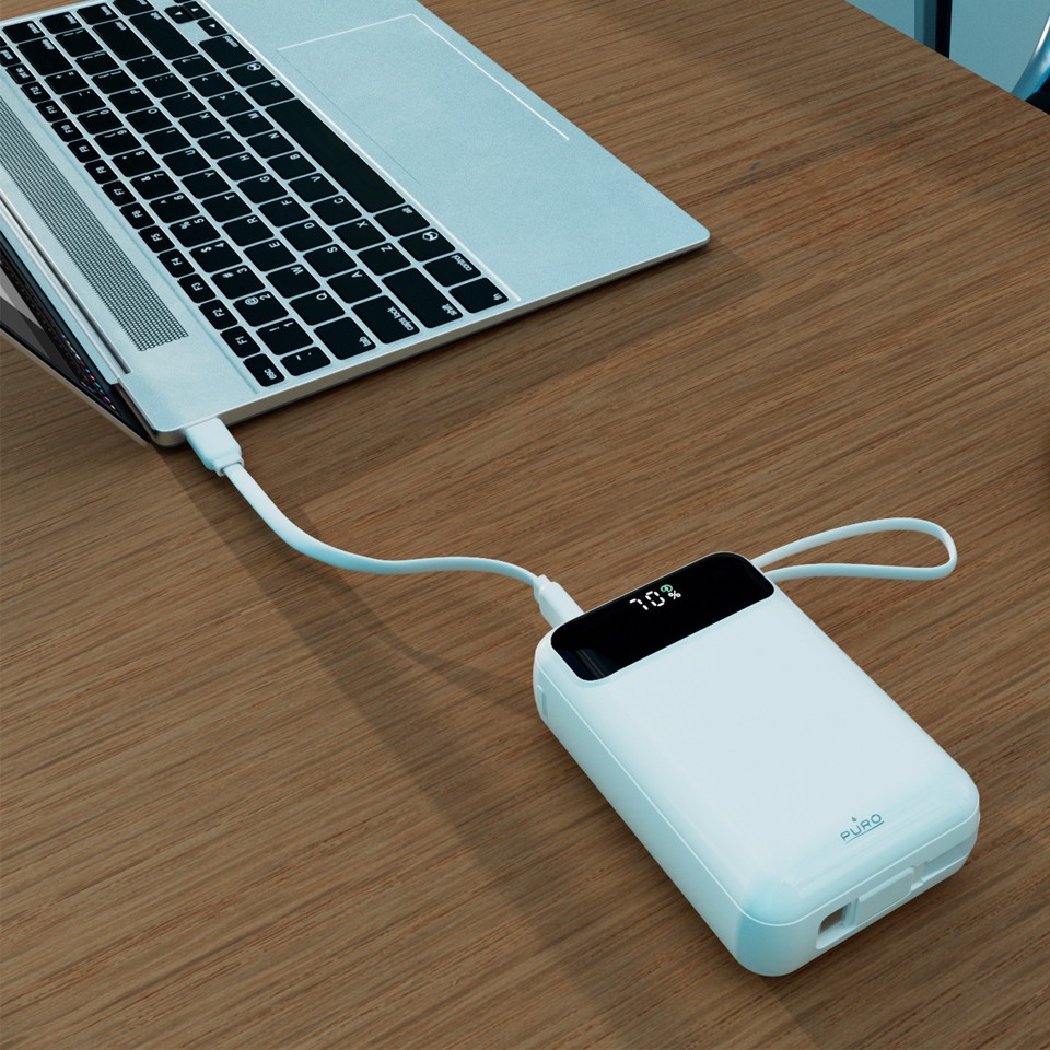 PURO PUFCBB20C2CHDWHI batteria portatile 20000 mAh Bianco