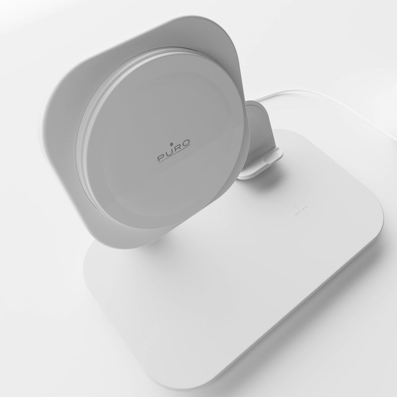 PURO PUFCCSQIMAG3AWWHI Caricabatterie per dispositivi mobili Universale Bianco USB Carica wireless Interno