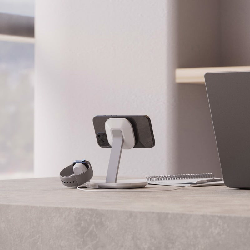 PURO PUFCCSQIMAG3AWWHI Caricabatterie per dispositivi mobili Universale Bianco USB Carica wireless Interno