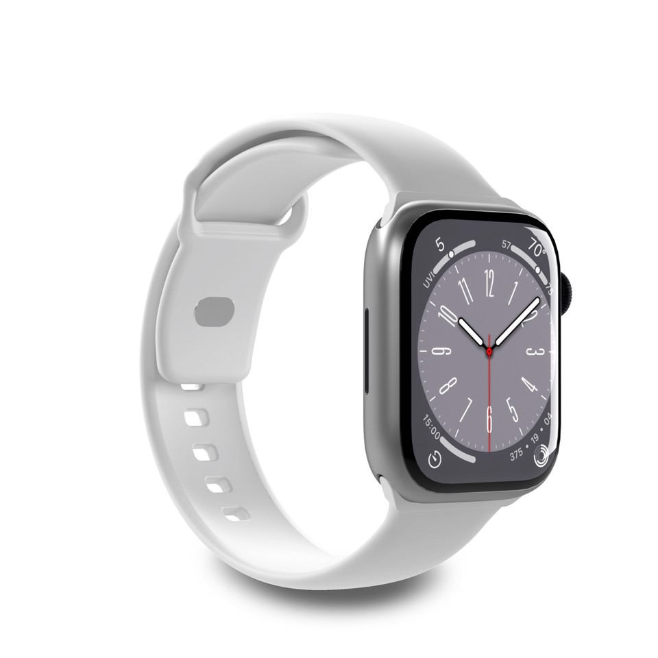 PURO PUICNAW44WHI accessorio indossabile intelligente Band Bianco Silicone