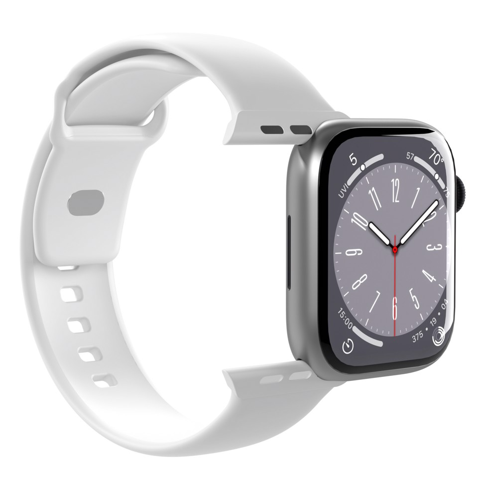 PURO PUICNAW44WHI accessorio indossabile intelligente Band Bianco Silicone