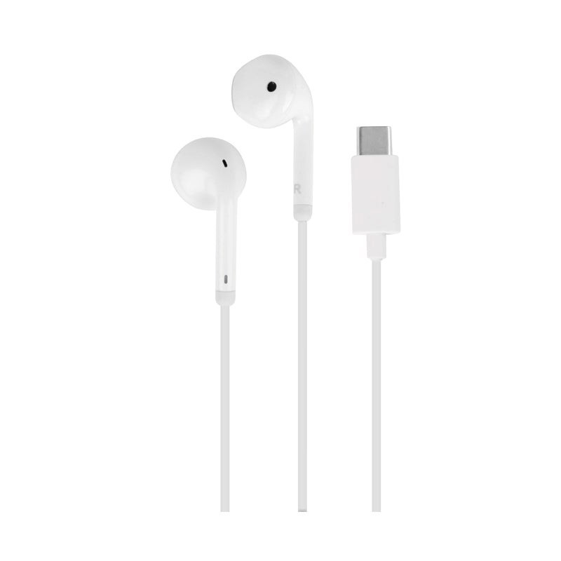 PURO PUIPHF32USBCWHI cuffia e auricolare Cablato In-ear Musica e Chiamate USB tipo-C Bianco