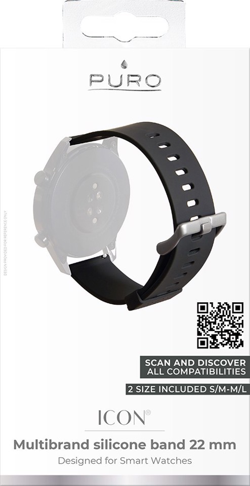 PURO PUROUNIVBICON22BLK parte e accessorio per orologi