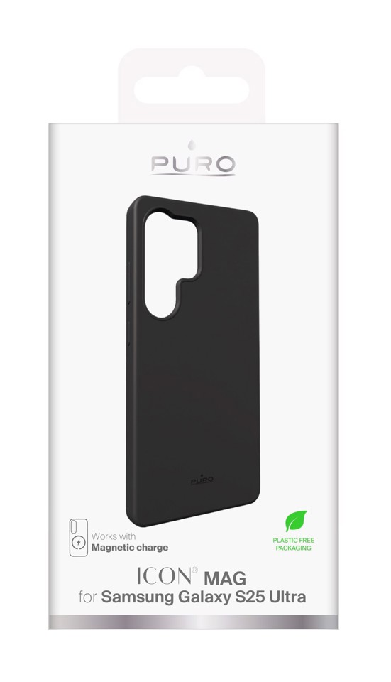 PURO PUSGS25UICONMAGBLK custodia per cellulare 17,5 cm (6.9") Cover Nero