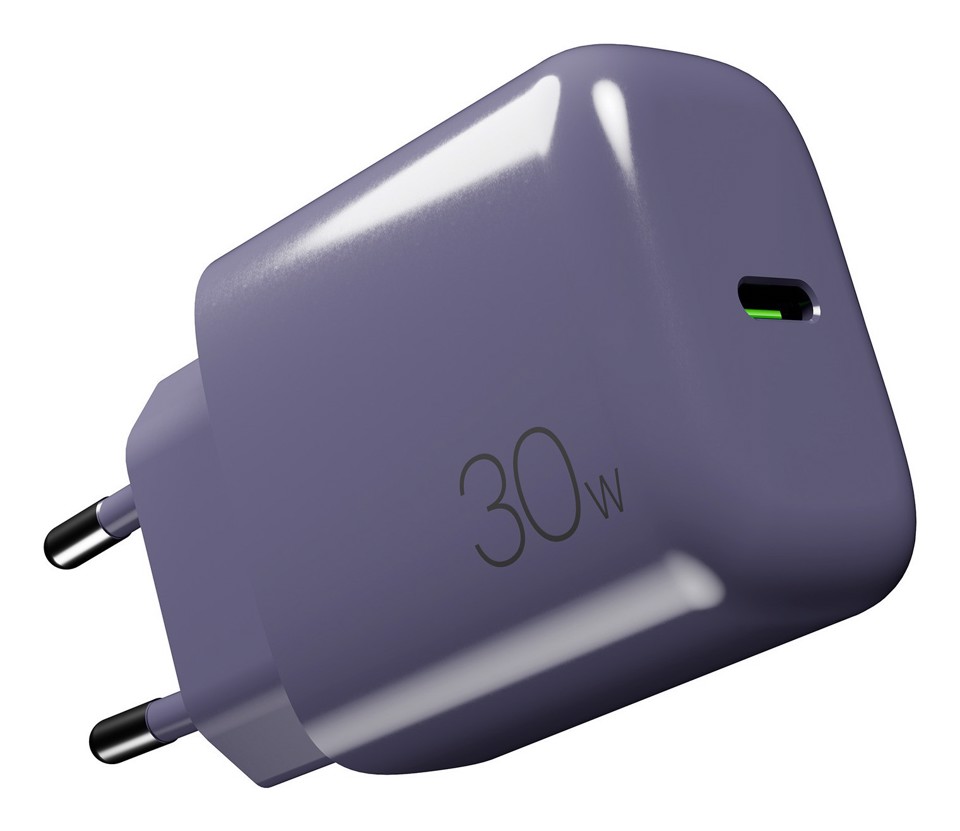 PURO PUTCUSBC30WDYDKBL17 Caricabatterie per dispositivi mobili Universale Blu scuro AC Ricarica rapida Interno