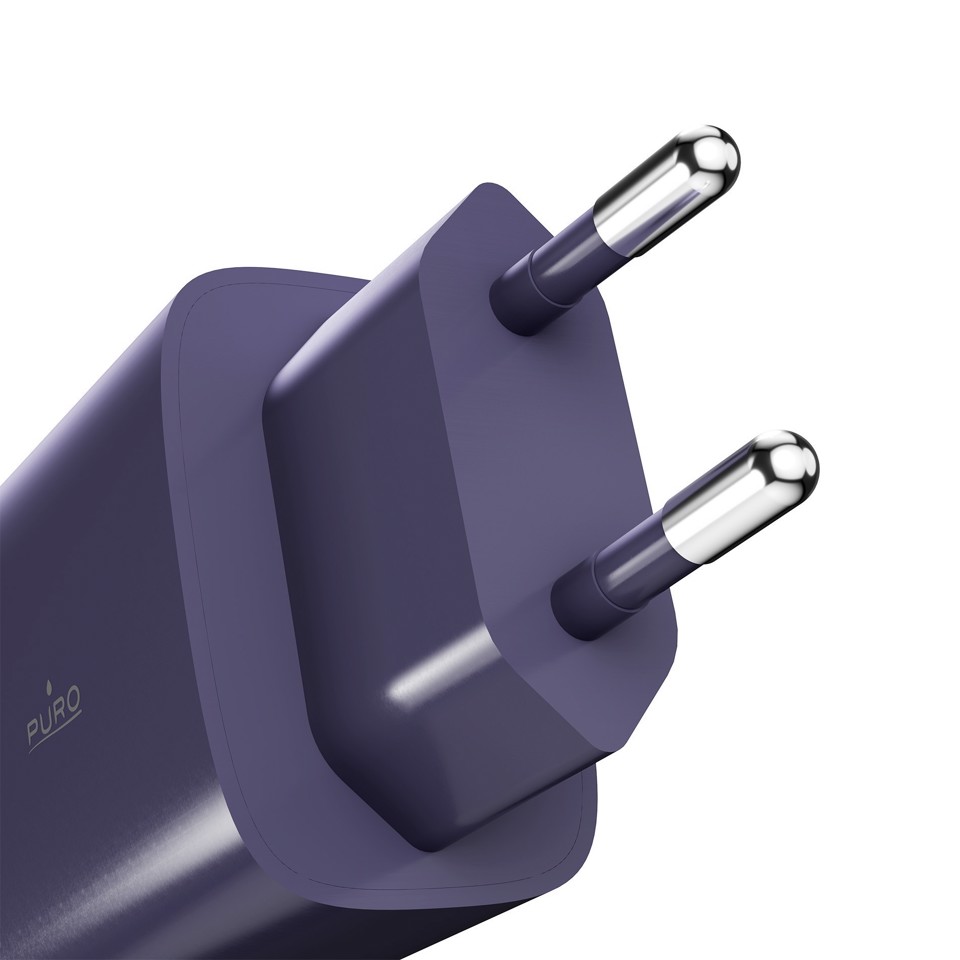 PURO PUTCUSBC30WDYDKBL17 Caricabatterie per dispositivi mobili Universale Blu scuro AC Ricarica rapida Interno