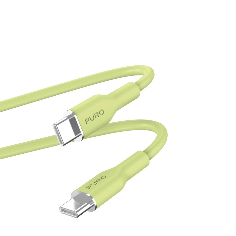 PURO PUUSBCUSBCICONLGRN cavo USB 1,5 m USB 3.2 Gen 1 (3.1 Gen 1) USB C Verde