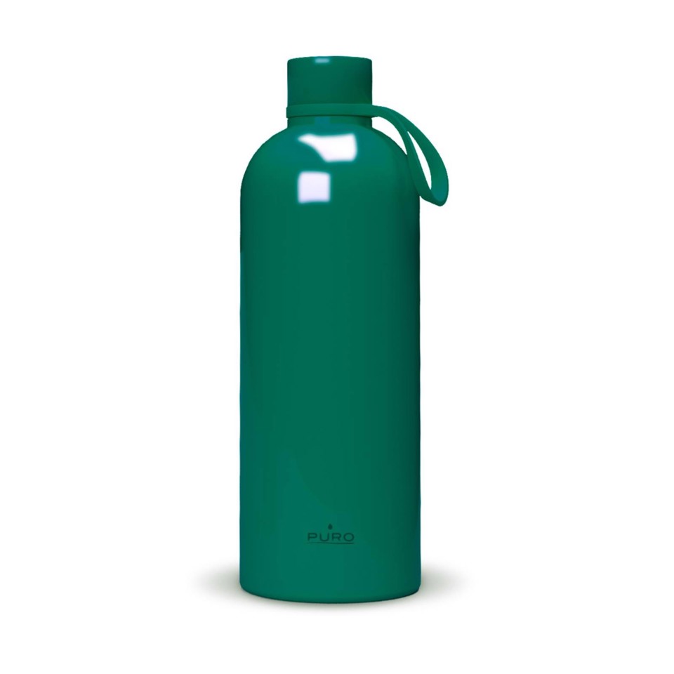 PURO PUWB750DW3DKGRN borraccia Uso quotidiano 750 ml Acciaio inossidabile Verde