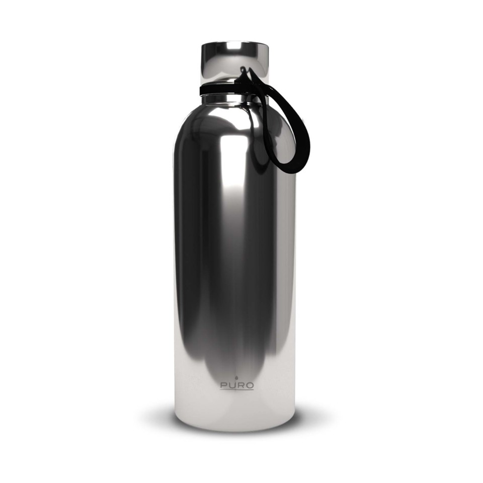 PURO PUWB750DW3STEEL borraccia Uso quotidiano 750 ml Acciaio inossidabile Argento