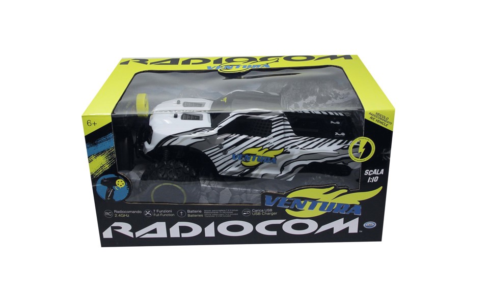 RADIOCOM VENTURA SC. 1:10 Motore elettrico Monster truck