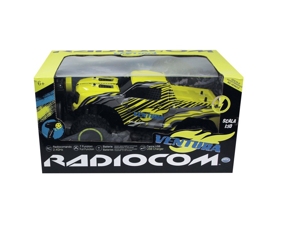 RADIOCOM VENTURA SC. 1:10 Motore elettrico Monster truck