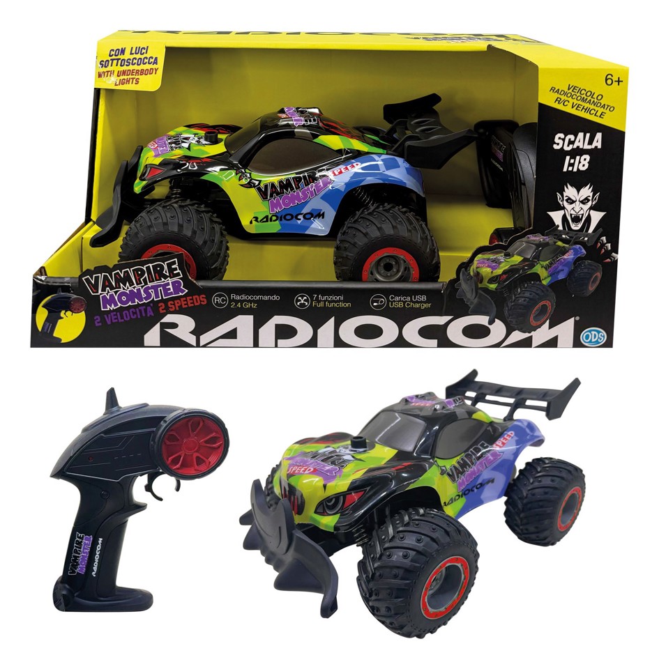 Radiofly 39017RAD modellino radiocomandato (RC) Auto Motore elettrico 1:18