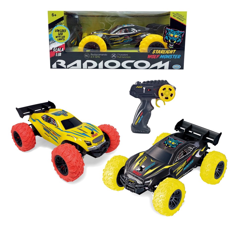 Radiofly 40742 modellino radiocomandato (RC) Monster truck Motore elettrico 1:18