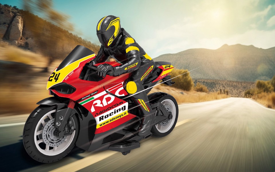 Radiofly 40903 modellino radiocomandato (RC) Motocicletta Motore elettrico 1:18
