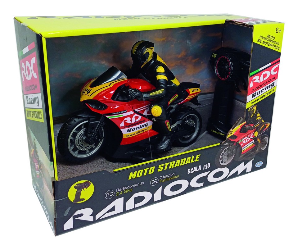 Radiofly 40903 modellino radiocomandato (RC) Motocicletta Motore elettrico 1:18