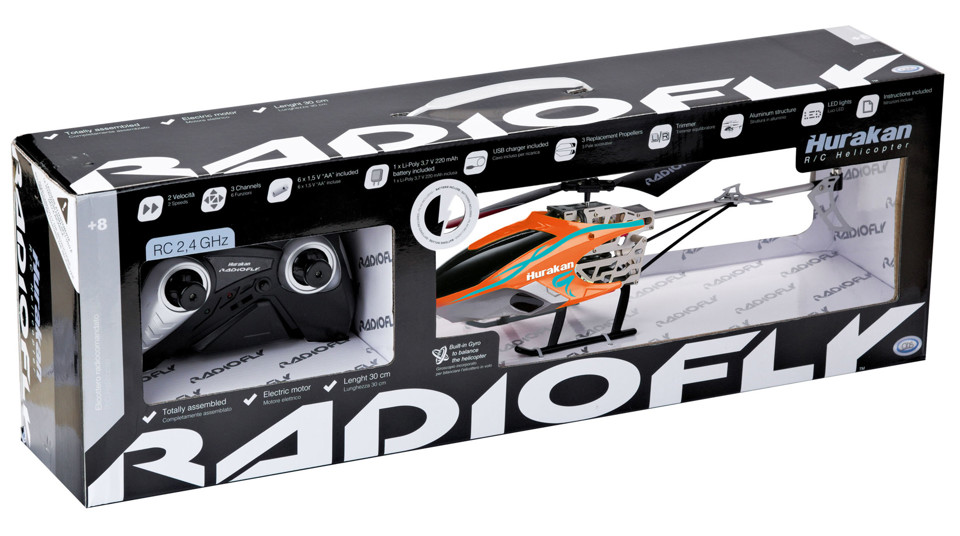 Radiofly HURAKAN elicottero radiocomandato (RC) Motore elettrico
