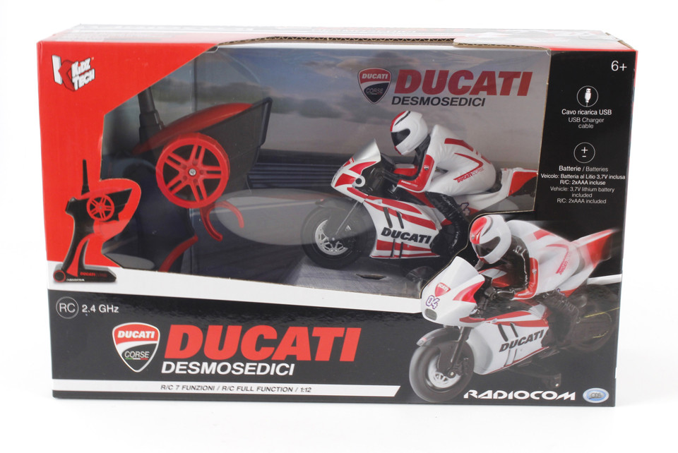 Radiofly RADIOCOM - DUCATI DESMOSEDICI 1:12 Motore elettrico Motocicletta