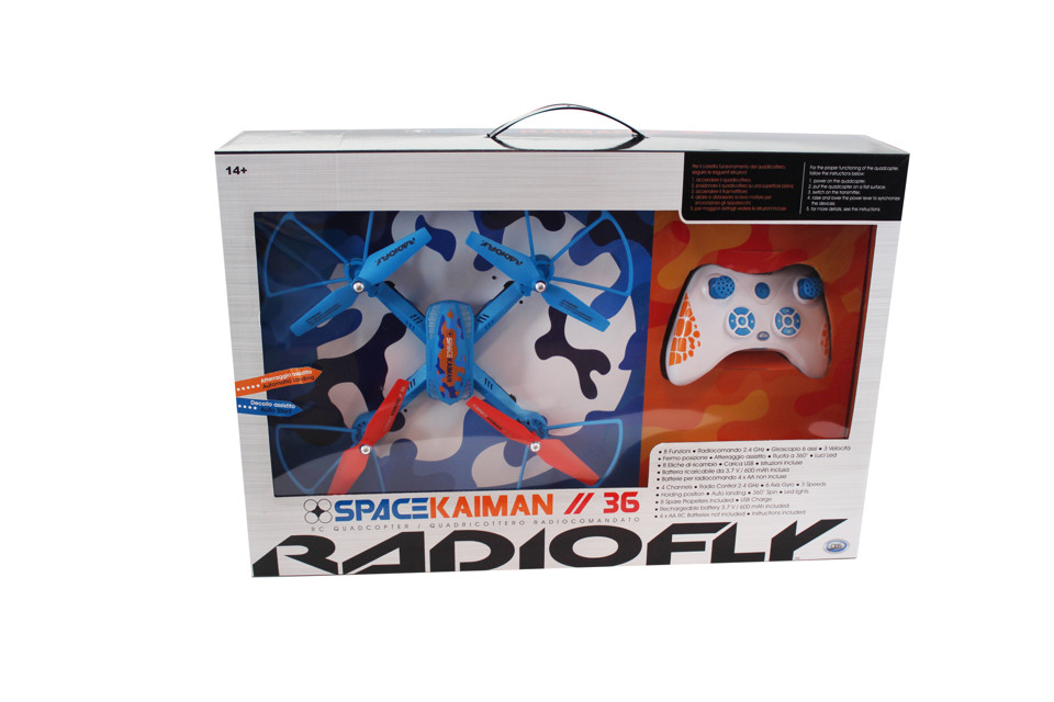 Radiofly SPACE KAIMAN // 36 elicottero radiocomandato (RC) Motore elettrico