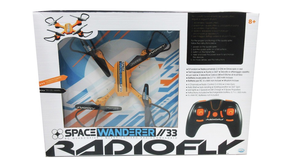 Radiofly SPACE WANDERER // 33 elicottero radiocomandato (RC) Motore elettrico