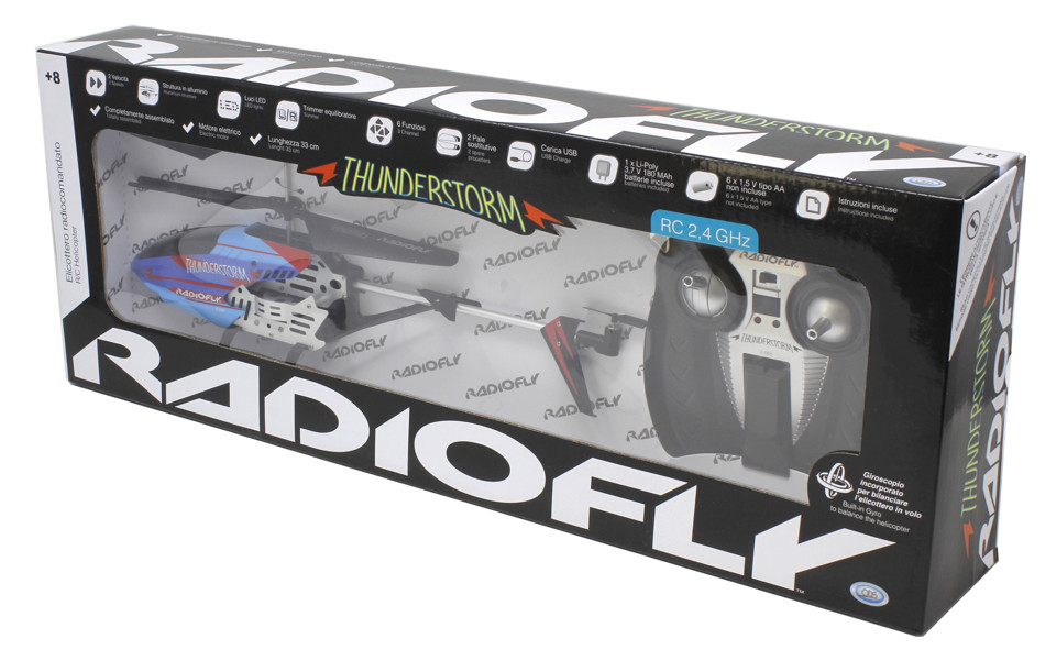 Radiofly THUNDERSTORM elicottero radiocomandato (RC) Motore elettrico