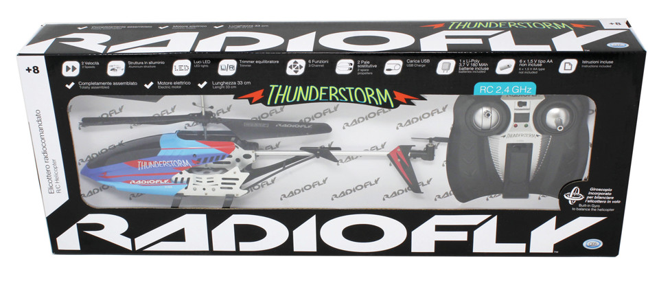 Radiofly THUNDERSTORM elicottero radiocomandato (RC) Motore elettrico