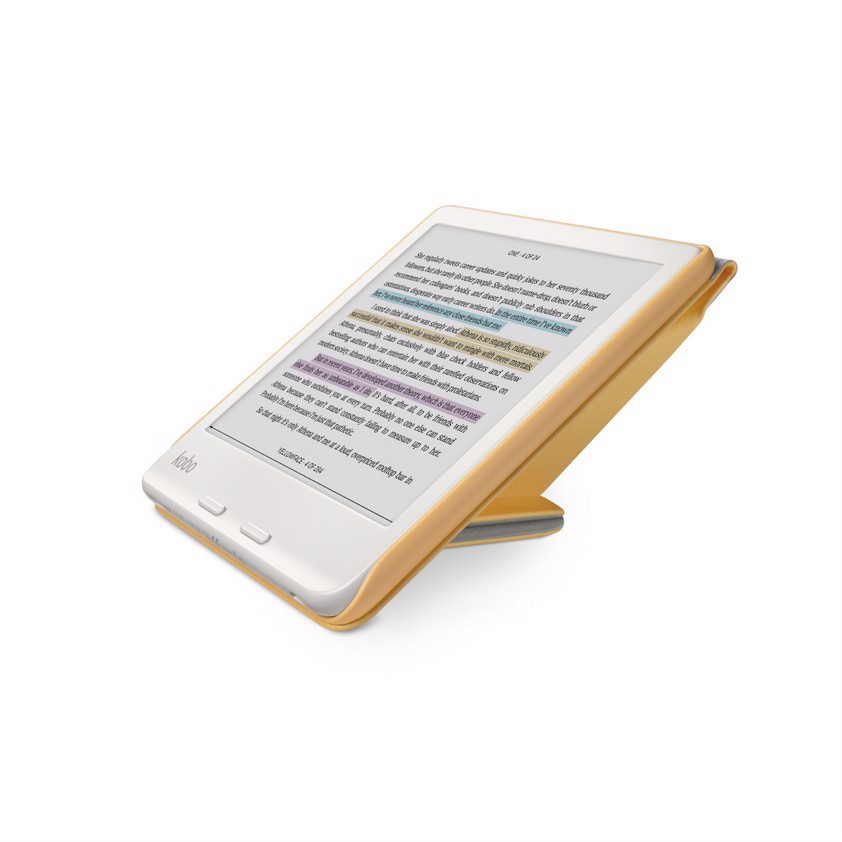 Rakuten Kobo Basic SleepCover custodia per e-book Libra Colour Giallo