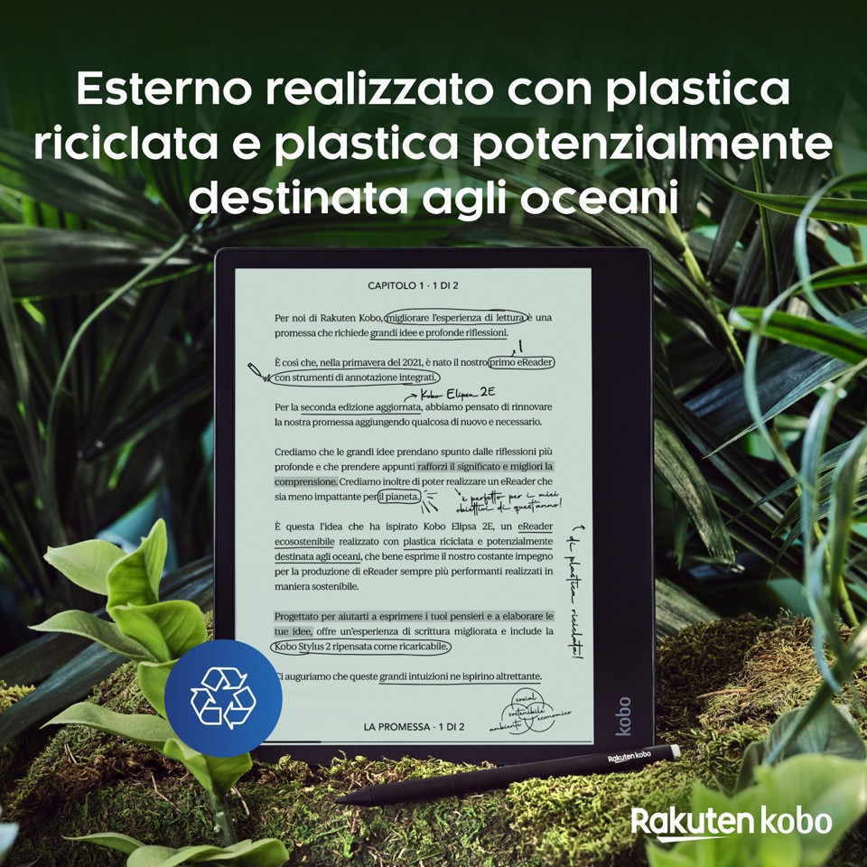 Elipsa 2E lettore e-book Touch screen 32 GB Wi-Fi Nero