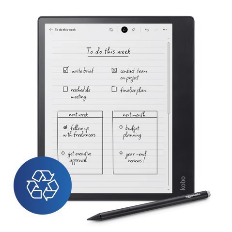 Rakuten Kobo Elipsa 2E lettore e-book Touch screen 32 GB Wi-Fi Nero