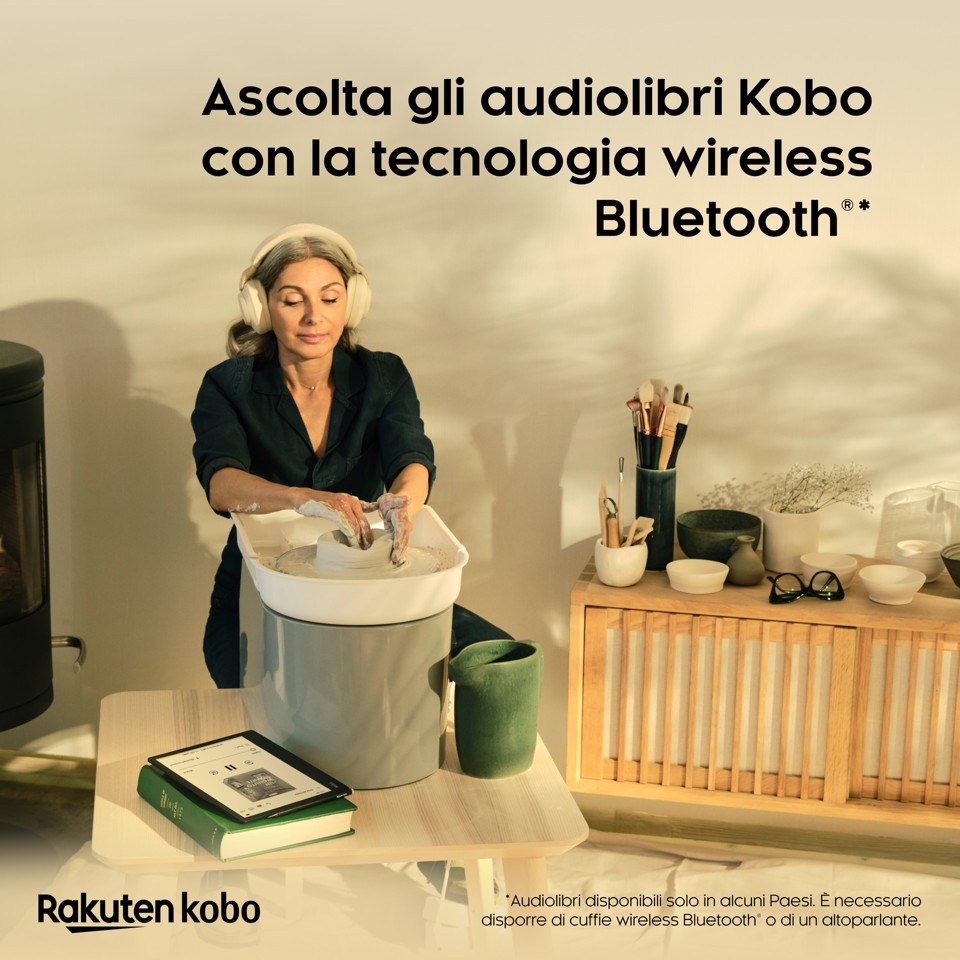 Rakuten Kobo Elipsa 2E lettore e-book Touch screen 32 GB Wi-Fi Nero