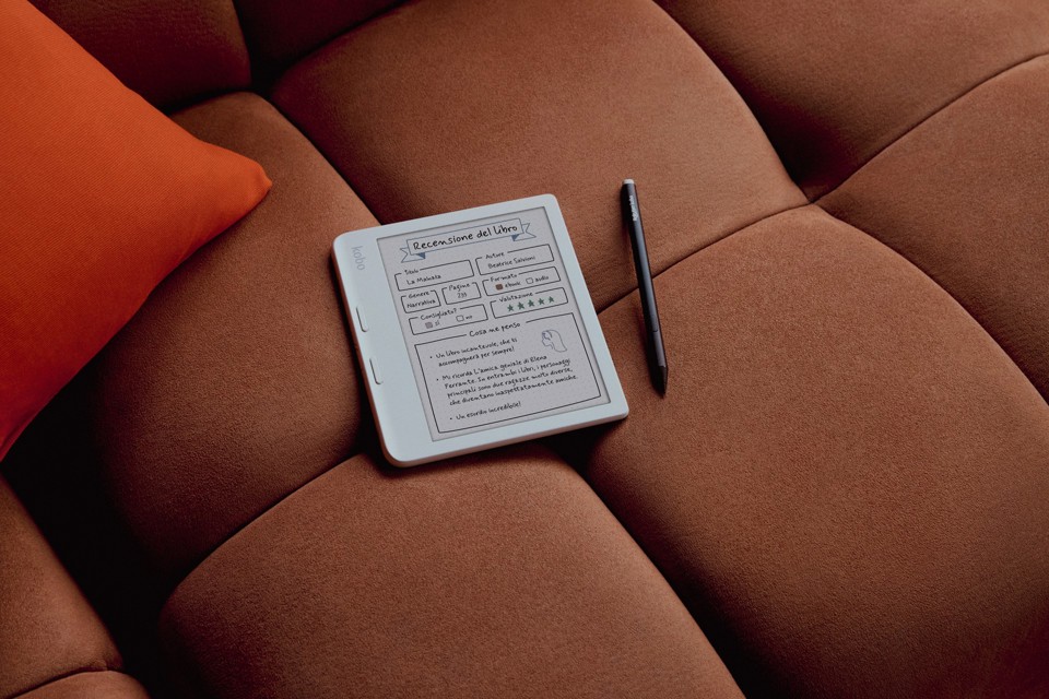 Libra Colour lettore e-book Touch screen 32 GB Wi-Fi Bianco