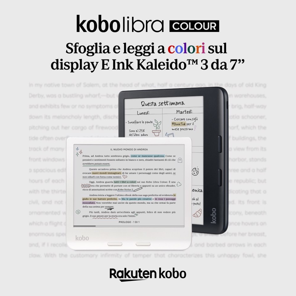 Libra Colour lettore e-book Touch screen 32 GB Wi-Fi Nero