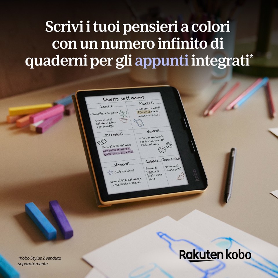 Libra Colour lettore e-book Touch screen 32 GB Wi-Fi Nero