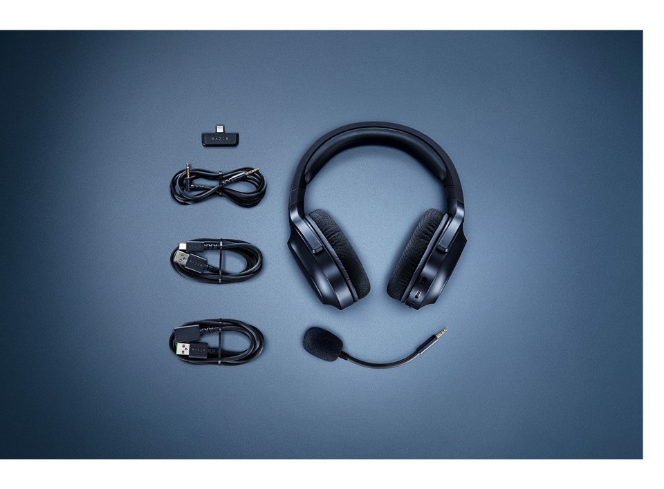Razer Barracuda X Auricolare Con cavo e senza cavo A Padiglione Gaming USB tipo-C Bluetooth Nero