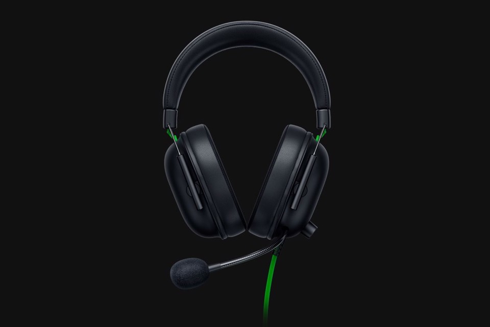 Razer Blackshark V2 X Auricolare Cablato A Padiglione Giocare Nero, Verde