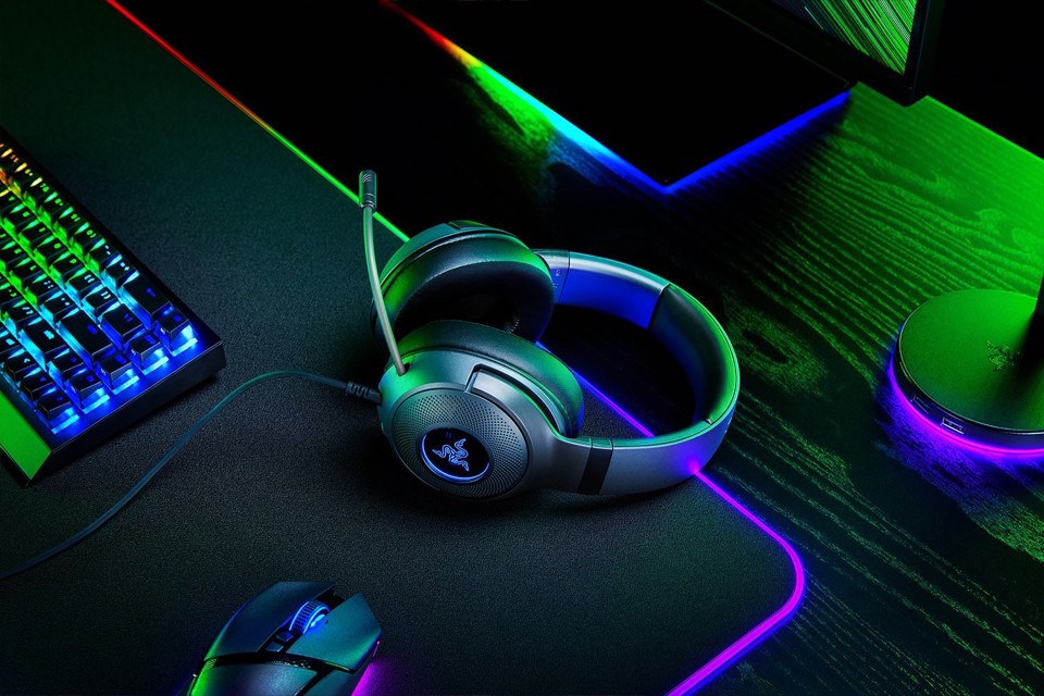 Razer Kraken V3 X Auricolare Cablato A Padiglione Gaming USB tipo A Nero