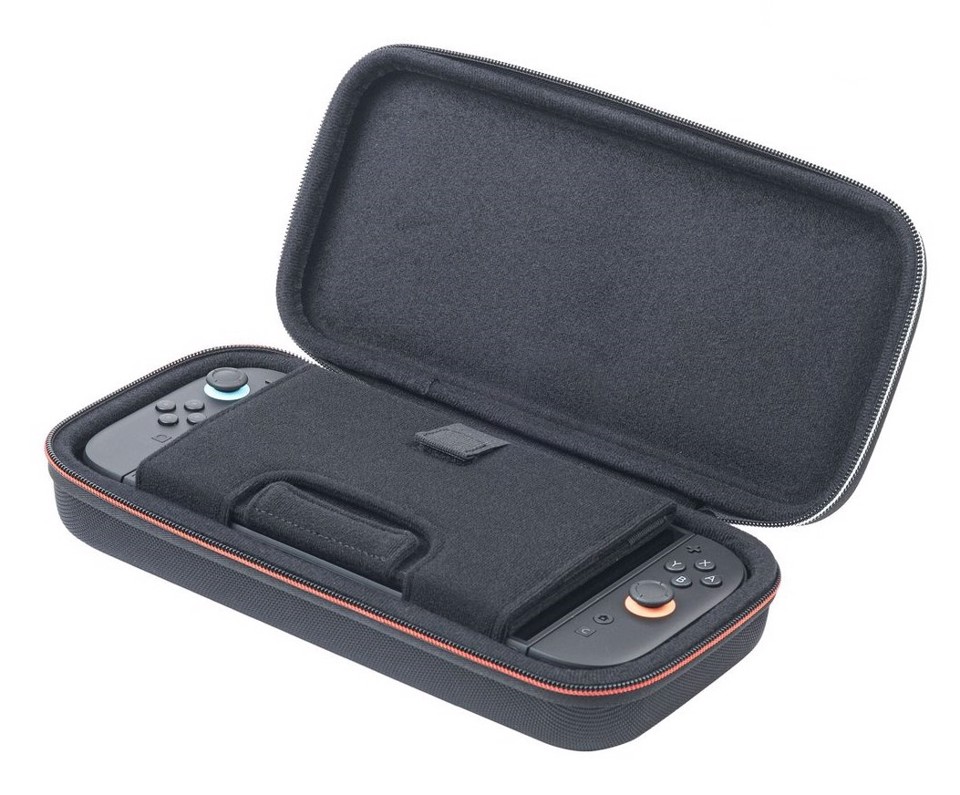 RDS Industries NS212SM Custodia rigida Nintendo Nero