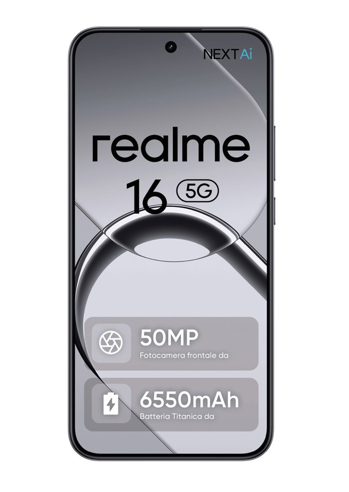 REALME - REALME 16 5G AIR BLACK (256GB 8GB)