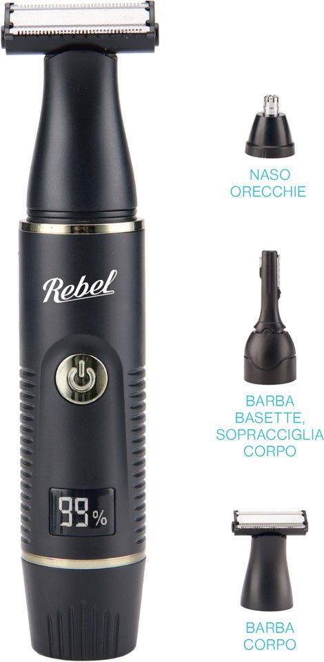 Rebel Set rasoio elettrico 3 in 1 - by XD