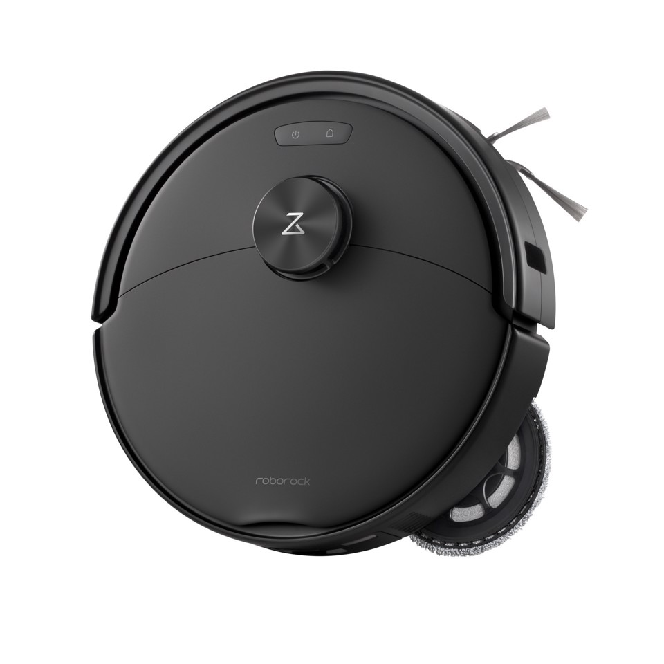 Roborock Qrevo 2 ProX Robot Aspirapolvere Lavapavimenti, Aspirazione HyperForce® 25.000 Pa, Stazione Multifunzione con Lavaggio Panni a 75°C e Asciugatura ad Aria Calda a 45°C, Sistema Anti-Groviglio DuoDivide™, Sgancio Automatico dei Panni, Spazzola Laterale Reversibile, Controllo tramite App