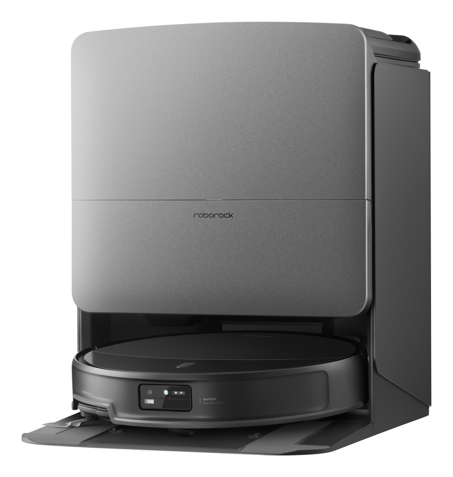 Roborock Saros 20X robot aspirapolvere e lavapavimenti Nero