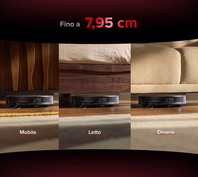 Roborock Saros 20X robot aspirapolvere e lavapavimenti Nero