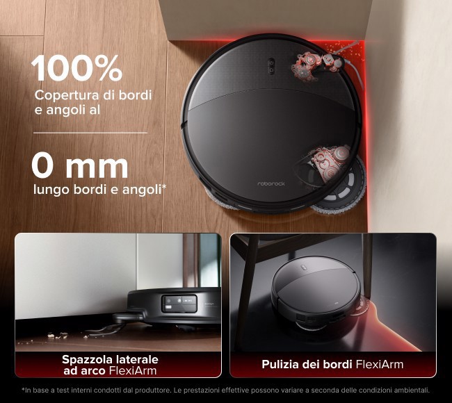 Roborock Saros 20X robot aspirapolvere e lavapavimenti Nero