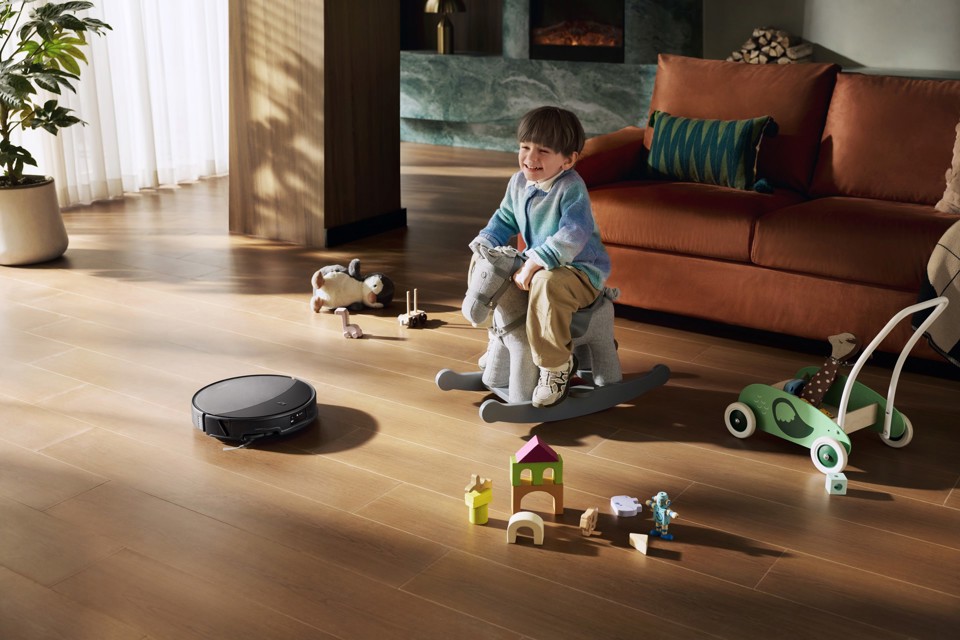 Roborock Saros 20X robot aspirapolvere e lavapavimenti Nero