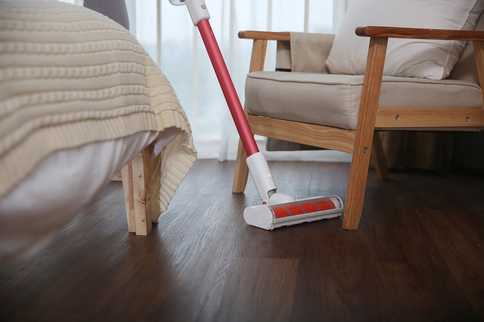 Roidmi X15 Senza sacchetto Rosso, Bianco