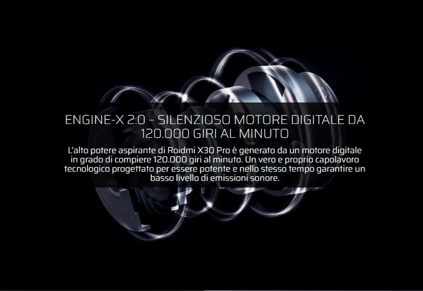 Roidmi X30 Pro Senza sacchetto Grigio