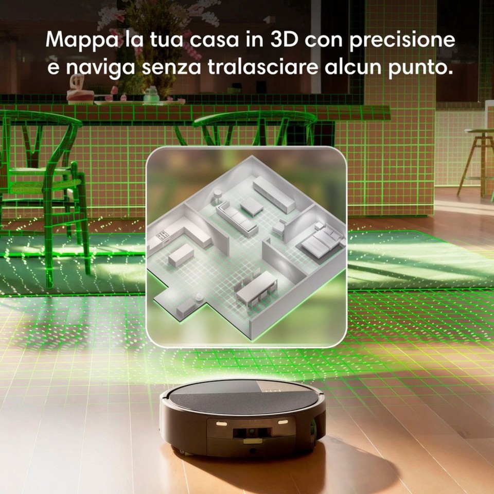 Roomba plus 776 Combo + AutoWash Dock Robot 2-in-1 lava e aspira