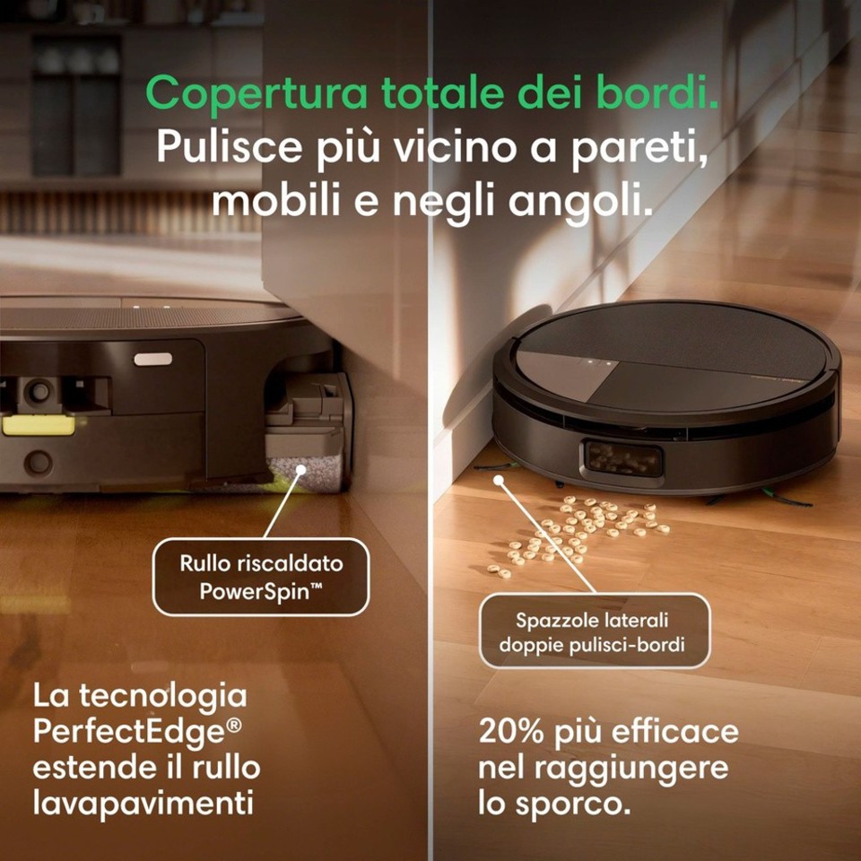 Roomba plus 776 Combo + AutoWash Dock Robot 2-in-1 lava e aspira